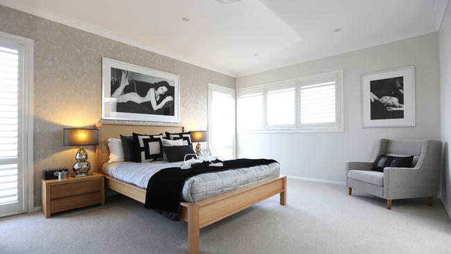 The master bedroom. Photo: Bob Barker