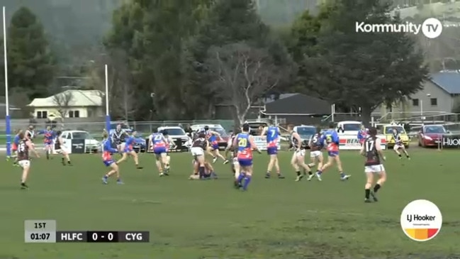 Replay: SFL - Huonville Lions vs Cygnet (Seniors)