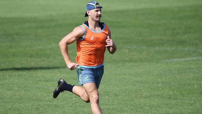 Halfback Nic White will return against Uruguay. Picture: AFP