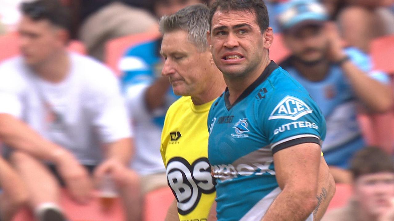 Cronulla Sharks prop Dale Finucane.