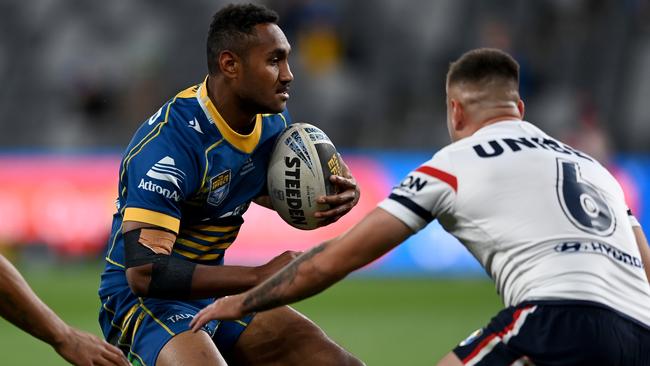 Parramatta rookie Arthur Miller-Stephen. Picture: NRL Imagery