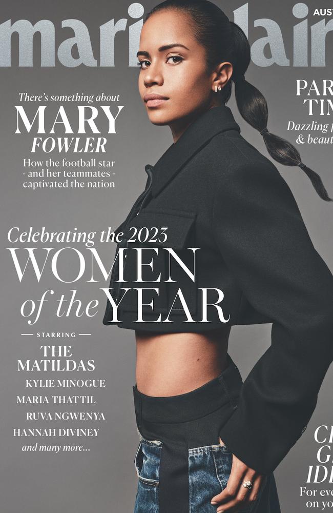 Lily Collins Covers Marie Claire Australia January 2023 Issue