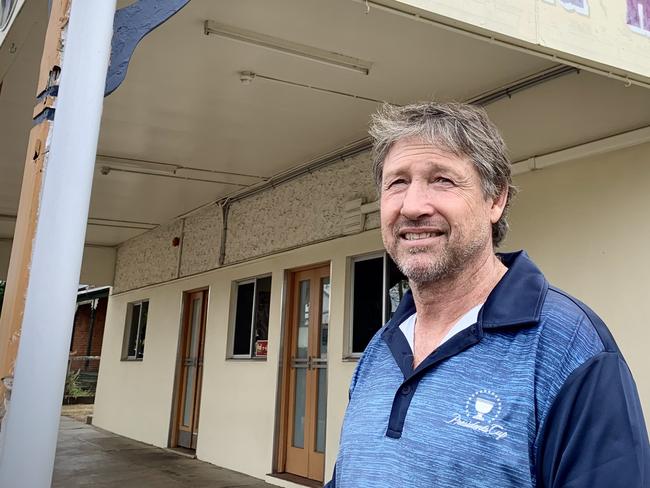 New owner of the Jacaranda Hotel Mark Hooklyn