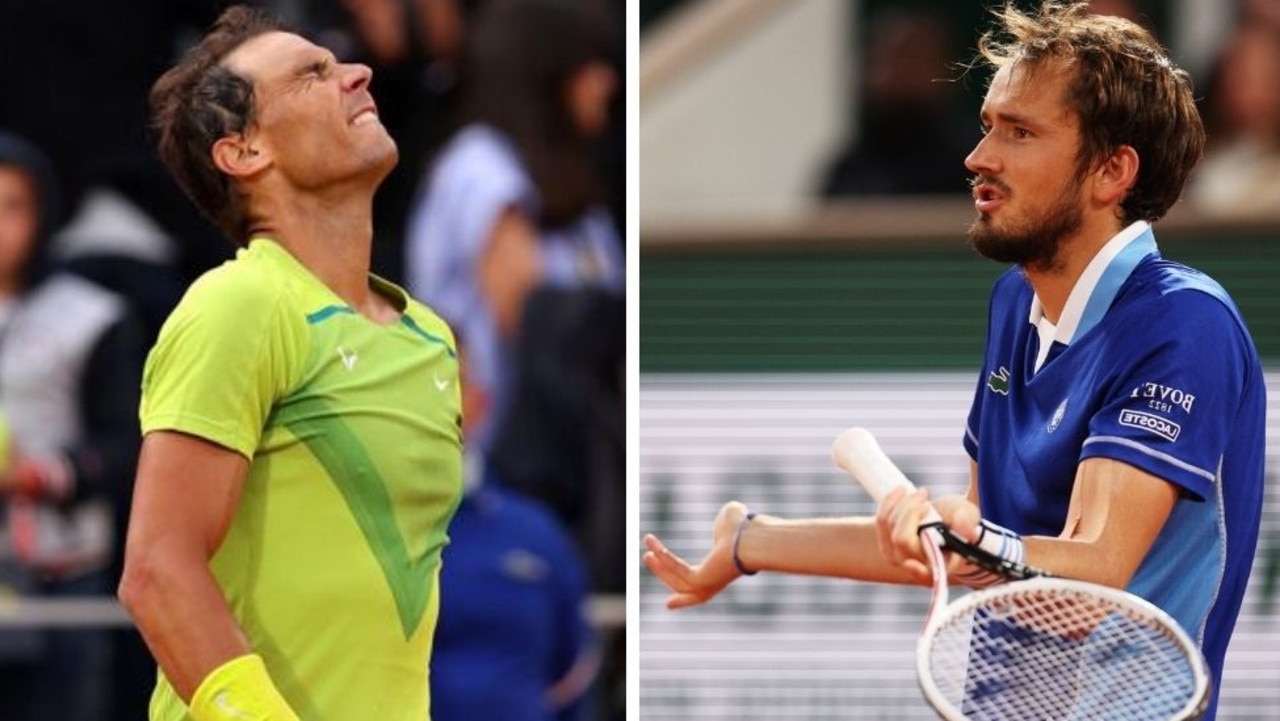 French Open results 2022: Rafael Nadal rejected vs Novak Djokovic, Daniil  Medvedev stunned | news.com.au — Australia's leading news site