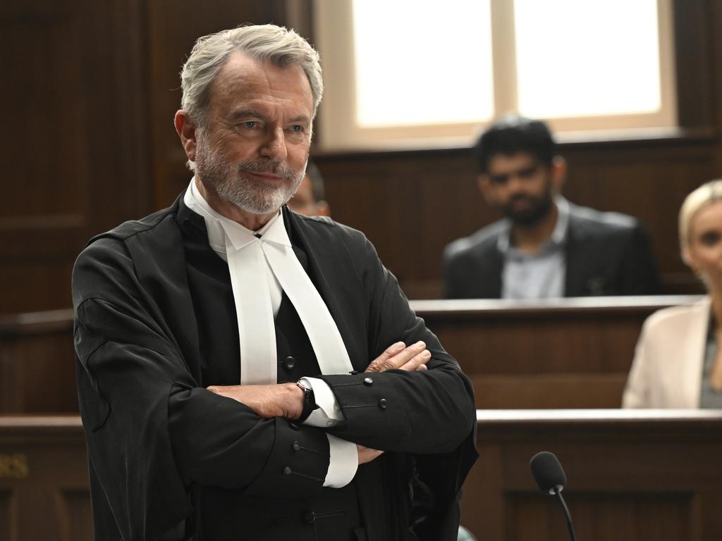 Sam Neill studied law for a year at university. Picture: David Dare Parker