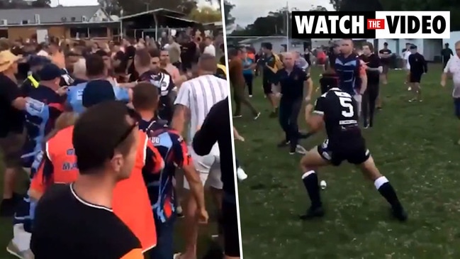 Football brawl erupts between two Hunter clubs