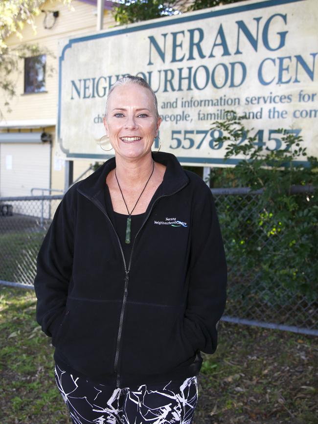 Nerang Neighbourhood Centre co-ordinator Vicky Rose helps struggling families with work opportunities, information on visas and never turns anyone in need away. Picture: Tertius Pickard