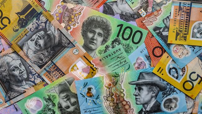 AUSTRALIA - NewsWire Photos - General view editorial generic stock photo image of Australian cash money currency. Picture: NewsWire / Nicholas Eagar