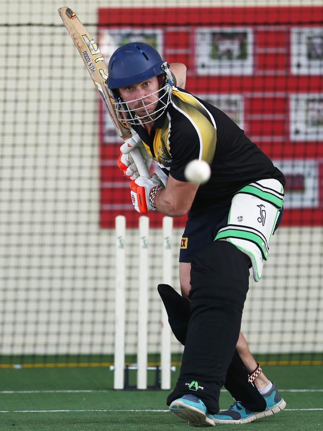 Far North Fusion wicketkeeper-batsman Angus Warnock at a 2018 net session. PICTURE: BRENDAN RADKE. PICTURE: BRENDAN RADKE