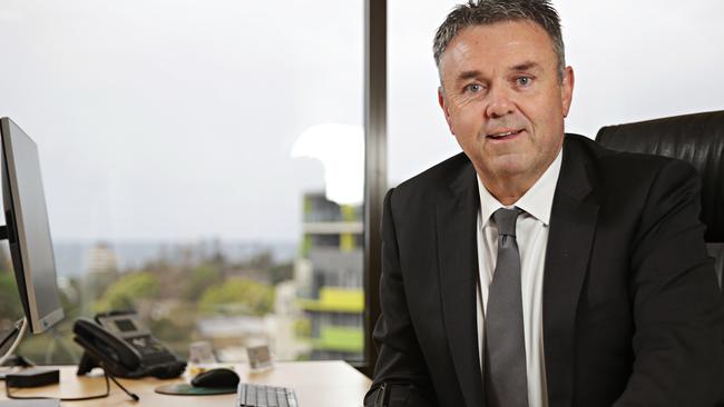 Northern Beaches Council CEO Ray Brownlee at his Dee Why office. Picture: Adam Yip / Manly Daily