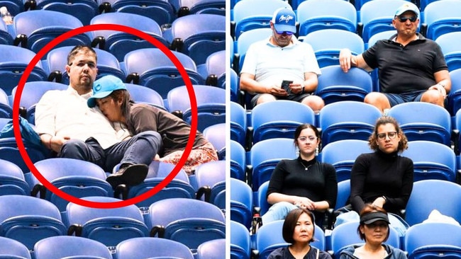 Scheduling issues throughout the Australian Open often resulted in near-empty stands in major games. Image: Getty/X