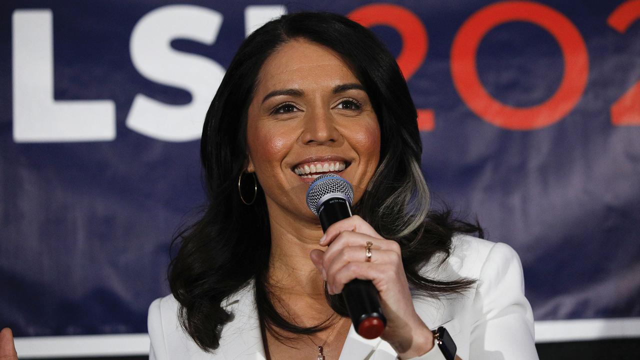 Gabbard, a former Democrat, has experience debating Harris during the 2020 presidential primary race. Picture: AFP