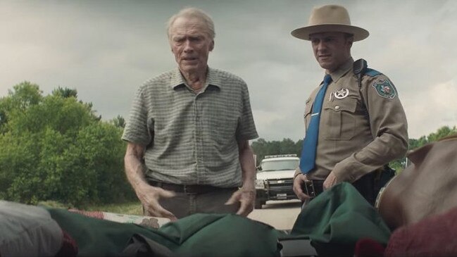 Clint Eastwood in a scene from The Mule.