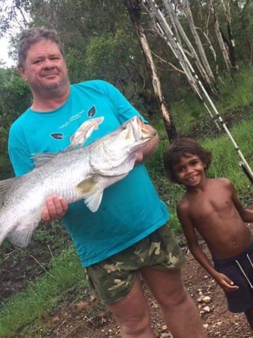 Brettson Payne with dad Brett Payne. Picture: Supplied