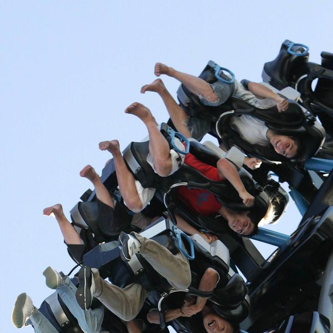 A ride at Movie World
