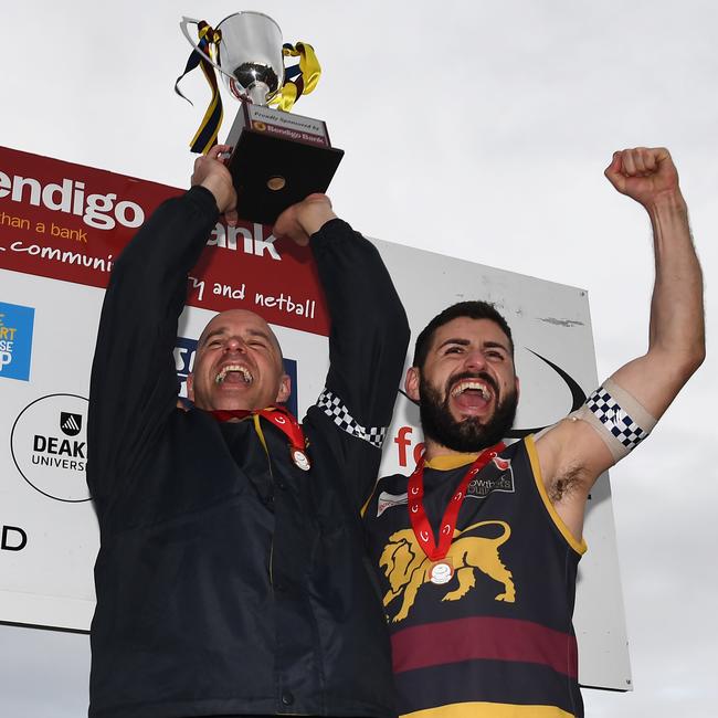 Steve Buckle coached Doncaster East to the 2018 and ‘19 flags. Picture: AAP Image/James Ross