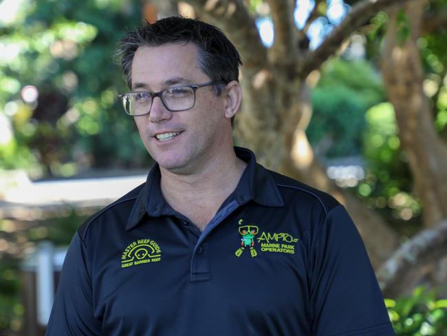 Gareth Phillips, CEO of the Association of Marine Park Tourism Operators, comments on the results of the government's $15.1m Tourism Reef Protection Initiative. Picture: Supplied