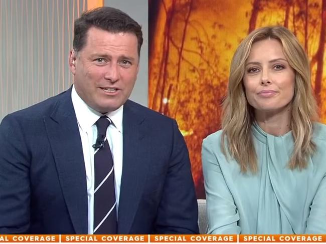 Karl Stefanovic and Allison Langdon on Today