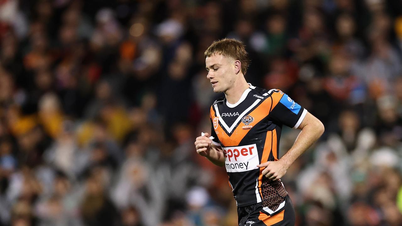 Lachlan Galvin hasn’t been named this week amid speculation he could join the Bulldogs this week. Picture: Cameron Spencer/Getty Images