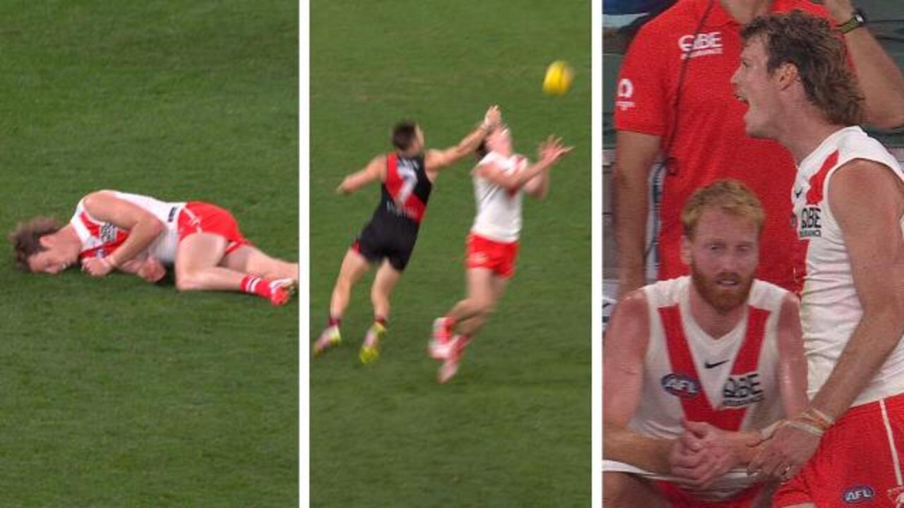 Merrett strike an unlucky "footy play"