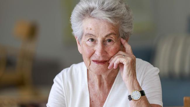 Nina Basset, 84, is an Australian survivor of the Holocaust. Picture: David Geraghty