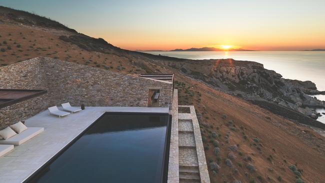 Cliffhanger, a villa in Antiparos. Picture: Mads Mogensen