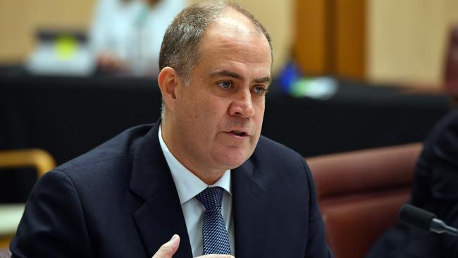 ABC managing director David Anderson in May last year temporarily outlawed bonuses. Picture: AAP