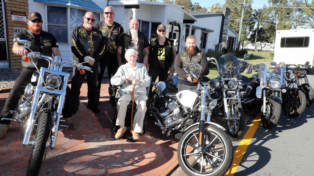 97-y-o rescued by veteran motorcycle riders on Gold Coast after he was