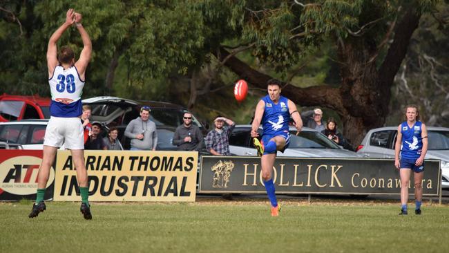 Matthew Lloyd playing for the Penola Football club. Source: Facebook/Penola Football Club