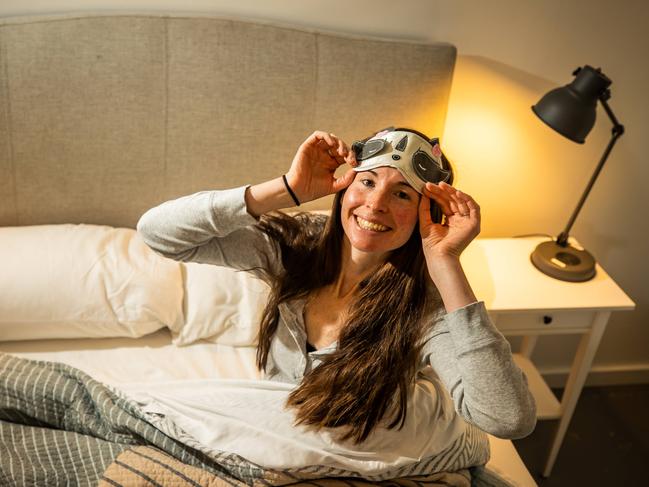 Karissa de Leeuw founder of MyRnR  is developing a new concept/app, where mums will be able to hire a hotel or airBnB room for a few hours to take a nap away from the chaos at home, pictured on October 28th, 2022, at Blewitt Springs.Picture: Tom Huntley