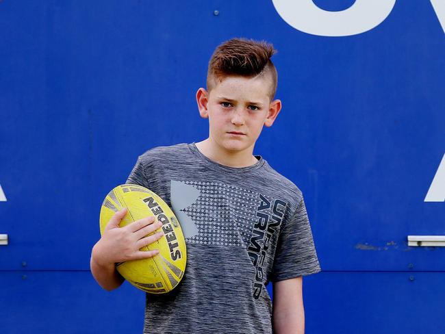 Charlie McKee can’t transfer clubs to play rugby league with his mates. Picture: Sue Graham