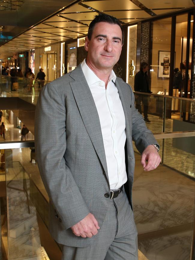 Scentre Group, owner of Westfield locally, CEO Elliott Rusanow. Picture: Britta Campion/The Australian