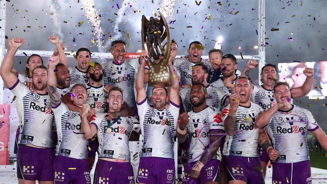 Melbourne Storm could be playing the grand final in front of a home crowd if they reach it.