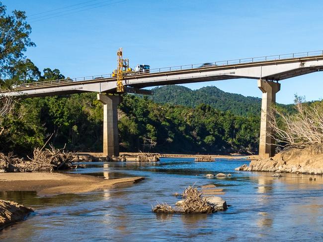 No funding has been allocated for the building of a new bridge over the Barron River at Kuranda in the 2024/25 state budget. Picture: Kevin Explores