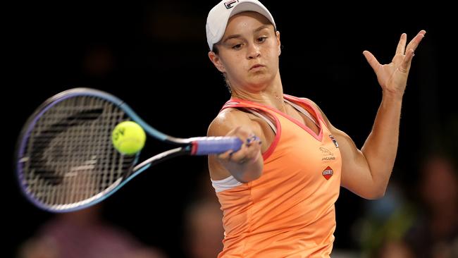 Ash Barty is back in Adelaide but doens’t know where her future lies ater that (Photo by Daniel Kalisz/Getty Images)