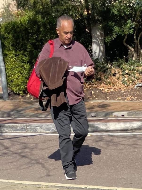 Toka, 60, arriving at Wyong Local Court