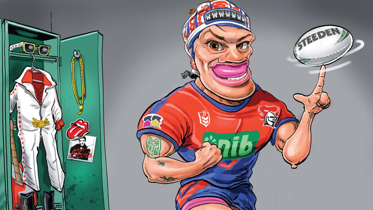 Boo Bailey's Kalyn Ponga cartoon for Crawley Files.