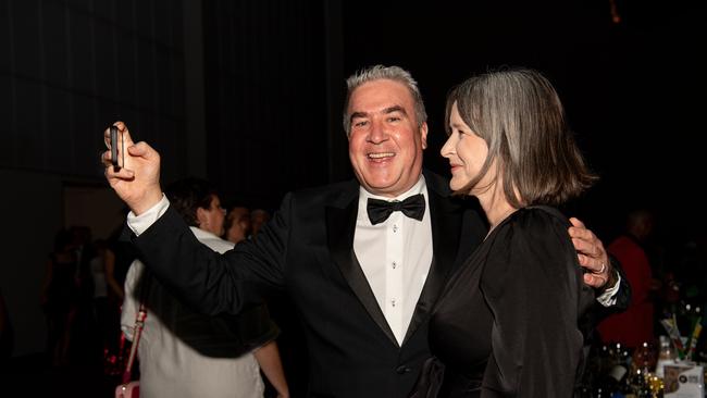 Michael Murphy and Maya Murphy at the 2024 NAIDOC Ball at the Darwin Convention Centre. Picture: Pema Tamang Pakhrin