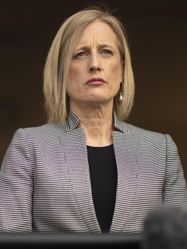 Finance Minister Katy Gallagher. Picture: NewsWire / Gary Ramage