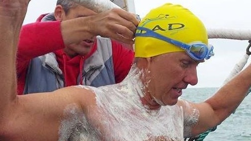 Peter Schultz was attacked by a shark in Manly. Picture: Sara Whitelaw