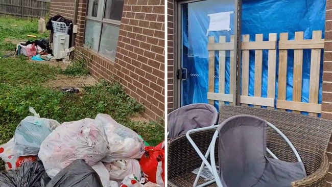 The entire property was destroyed. Source: TikTok/cksofi