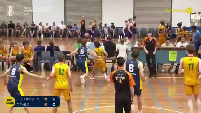 Replay: Vic Goldminers v Tas Devils (U18 Boys) - Australian Country Junior Basketball Cup Day 1