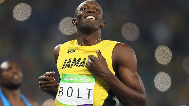 Usain Bolt of Jamaica has been watched by millions on their mobiles during the Rio 2016 Olympic Games. Picture. Brett Costello