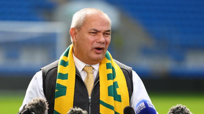 Mayor Tom Tate (Photo by Chris Hyde/Getty Images for Football Australia)