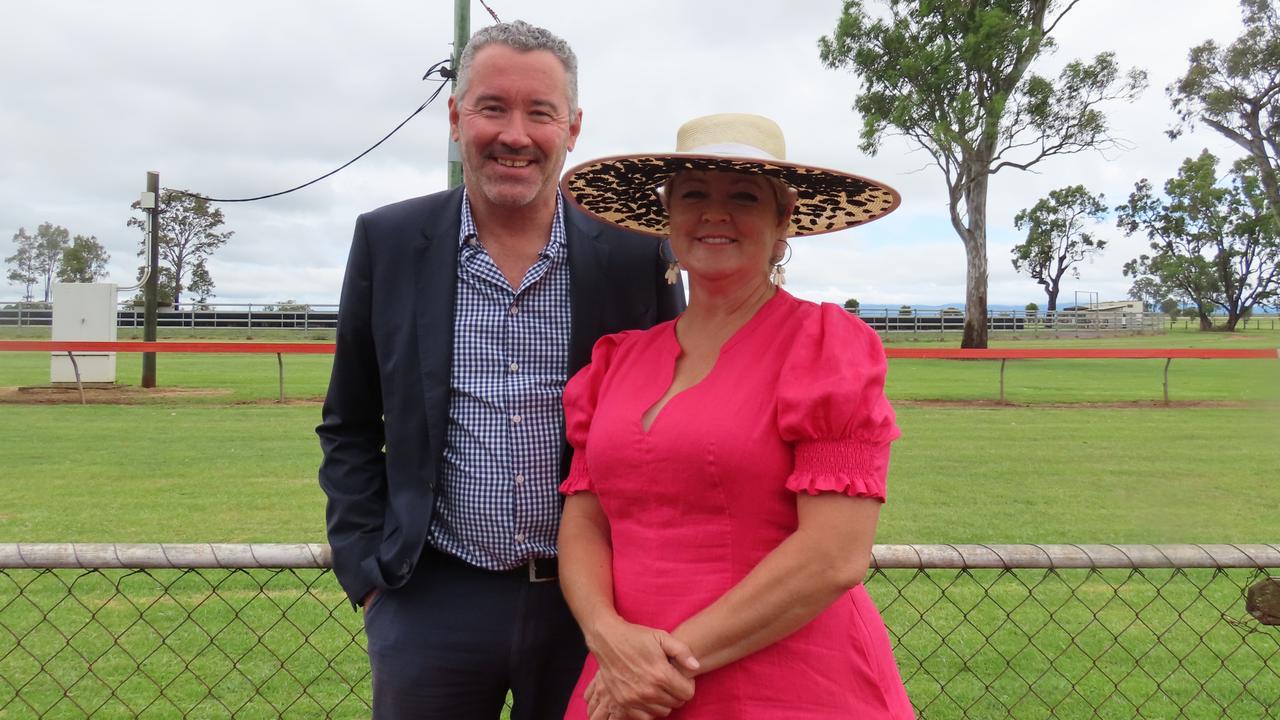 Racing Queensland CEO and Kumbia Race Club vice-president and secretary Club vice-president and secretary Myolene Voller.