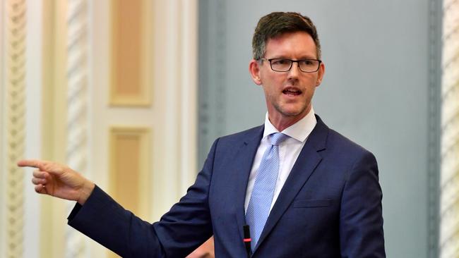 Queensland, Minister for Transport and Main Roads Mark Bailey. Picture: AAP/Darren England