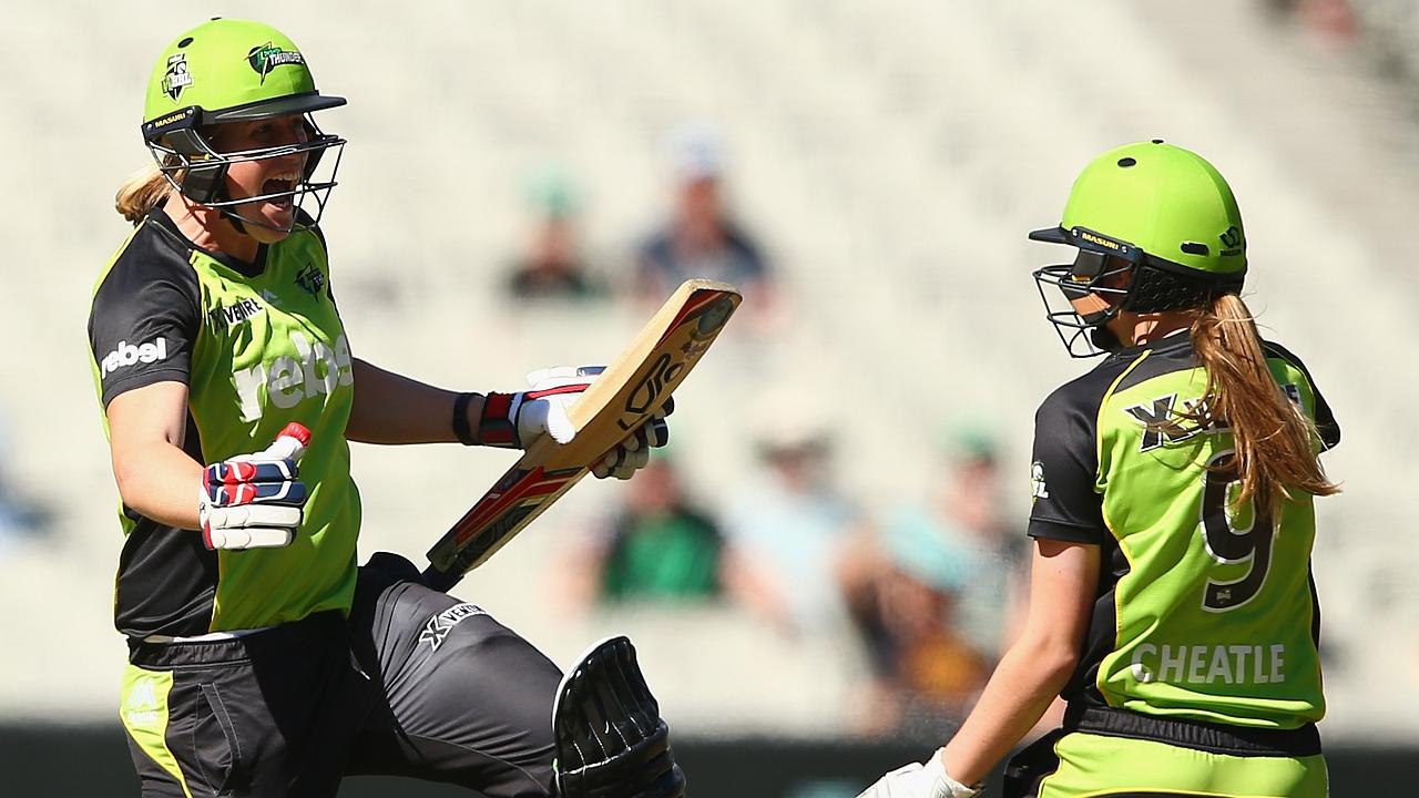 WBBL final live Scores and updates from Sydney Thunder v Sydney Sixers at the MCG