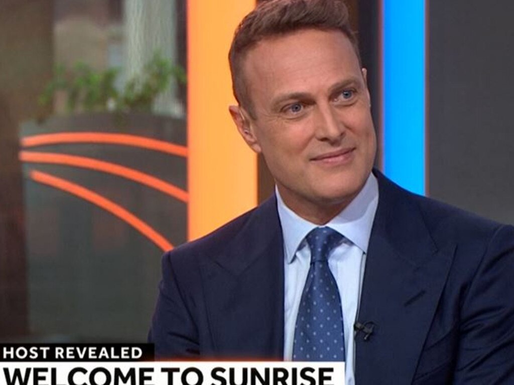 Matt Shirvington warned Sunrise viewers not to be conned by a deepfake scam of him and Sam Kerr. Picture: Supplied