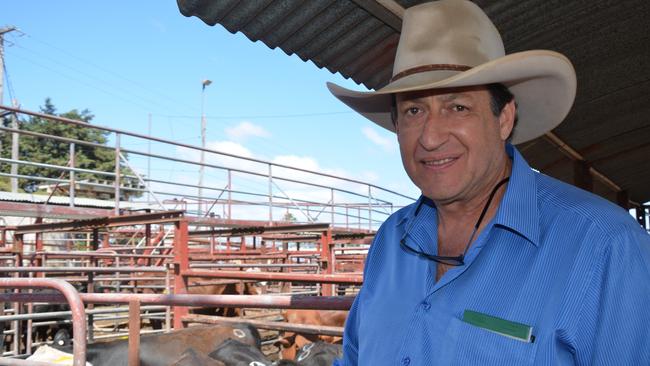 David Scarrabelotti from Green Mountain Food Processors at Coominya, Queensland, buys cattle to supplement his own stock going into his abattoir.