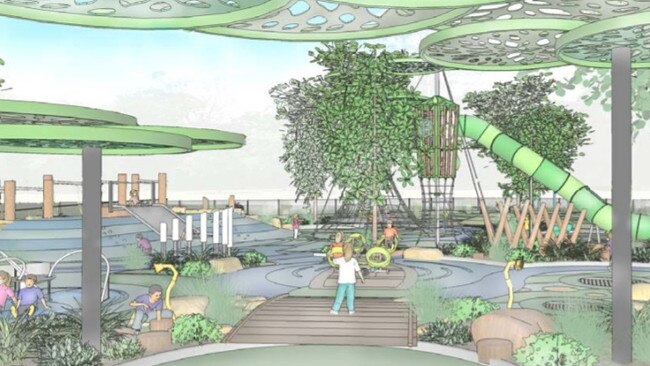 Ms Fishburn said it will complement the area’s native flora and fauna. Picture: Liverpool Council